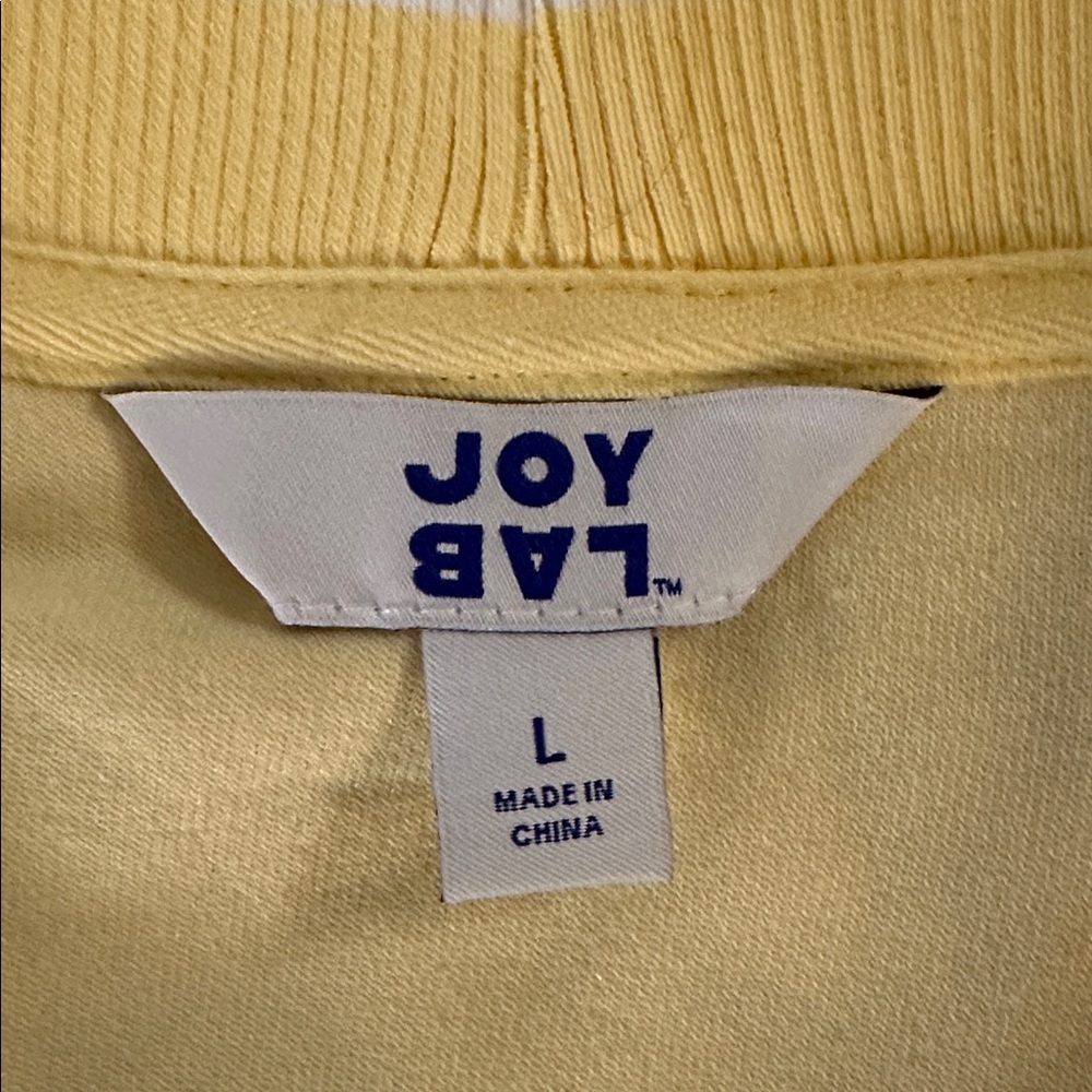 “JoyLab” Soft Yellow Cardigan - Picture 5 of 5